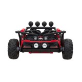 JOKO Veľké Elektrické Autíčko Buggy Racing 5, Dvojmiestne Kožené sedadlo, penové kolesá, 2x200W, nosnosť 50kg, červené