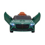 JOKO Elektrické autíčko Bentley Bacalar, penové kolesá, kožené sedadlo, zelené