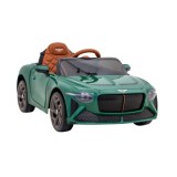 JOKO Elektrické autíčko Bentley Bacalar, penové kolesá, kožené sedadlo, zelené