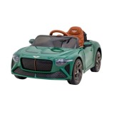 JOKO Elektrické autíčko Bentley Bacalar, penové kolesá, kožené sedadlo, zelené