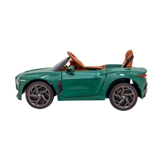 JOKO Elektrické autíčko Bentley Bacalar, penové kolesá, kožené sedadlo, zelené