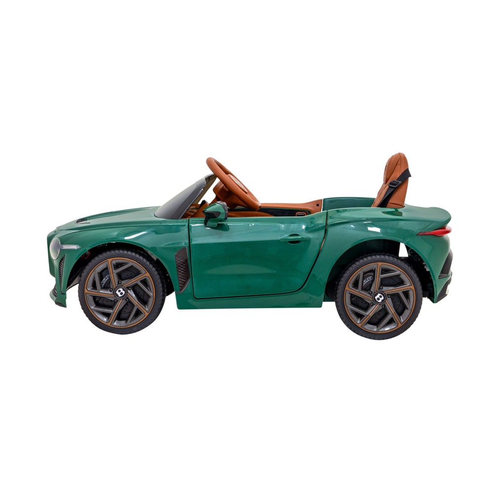JOKO Elektrické autíčko Bentley Bacalar, penové kolesá, kožené sedadlo, zelené