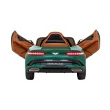 JOKO Elektrické autíčko Bentley Bacalar, penové kolesá, kožené sedadlo, zelené