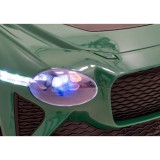 JOKO Elektrické autíčko Bentley Bacalar, penové kolesá, kožené sedadlo, zelené