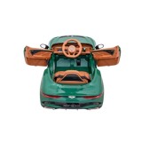 JOKO Elektrické autíčko Bentley Bacalar, penové kolesá, kožené sedadlo, zelené