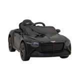 JOKO Elektrické autíčko Bentley Bacalar, penové kolesá, kožené sedadlo, čierne
