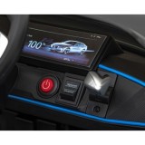 JOKO Elektrické autíčko BMW I4, penové kolesá, kožené sedadlo, čierne
