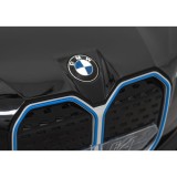 JOKO Elektrické autíčko BMW I4, penové kolesá, kožené sedadlo, čierne