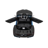 JOKO Elektrické autíčko BMW I4, penové kolesá, kožené sedadlo, čierne
