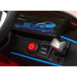 JOKO Elektrické autíčko BMW I4, penové kolesá, kožené sedadlo, červené