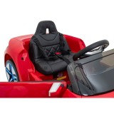 JOKO Elektrické autíčko BMW I4, penové kolesá, kožené sedadlo, červené