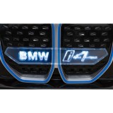 JOKO Elektrické autíčko BMW I4, penové kolesá, kožené sedadlo, červené