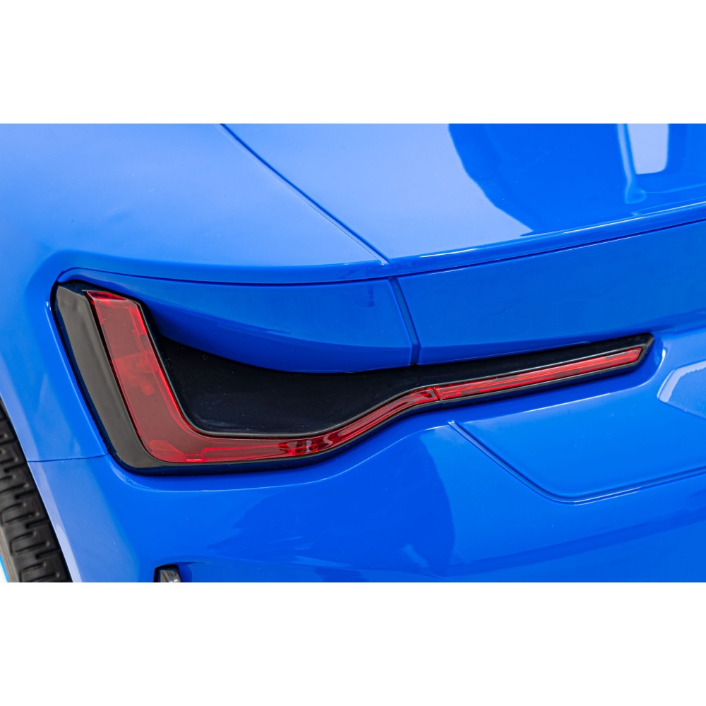 JOKO Elektrické autíčko BMW I4, penové kolesá, kožené sedadlo, modré