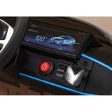 JOKO Elektrické autíčko BMW I4, penové kolesá, kožené sedadlo, hnedé