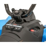 JOKO Elektrická Štvorkolka Maverick ATV 2x200W 24V, kožené sedadlo, penové kolesá, FM rádio, modrá