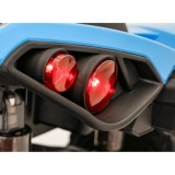 JOKO Elektrická Štvorkolka Maverick ATV 2x200W 24V, kožené sedadlo, penové kolesá, FM rádio, modrá