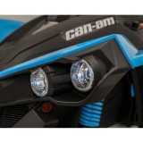 JOKO Elektrická Štvorkolka Maverick ATV 2x200W 24V, kožené sedadlo, penové kolesá, FM rádio, modrá