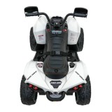 JOKO Elektrická Štvorkolka Maverick ATV 2x200W 24V, kožené sedadlo, penové kolesá, FM rádio, biela