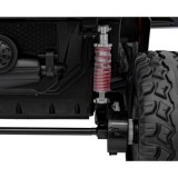 JOKO Elektrické Autíčko Buggy Clash STRONG 4x4 300W 24V, penové kolesá, Dvojmiestne kožené sedadlo, Nosnosť 60kg, biele