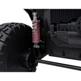 JOKO Elektrické Autíčko Buggy Clash STRONG 4x4 300W 24V, penové kolesá, Dvojmiestne kožené sedadlo, Nosnosť 60kg, biele