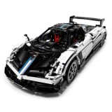 Rastar Veľká Technická stavebnica 2892ks Auto Pagani Huayra 1:8, biele