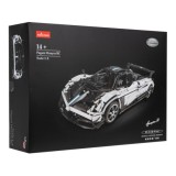Rastar Veľká Technická stavebnica 2892ks Auto Pagani Huayra 1:8, biele