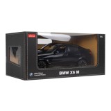 RASTAR RC Auto BMW X6 M 1:14 na diaľkové ovládanie + LED svetlá, čierne