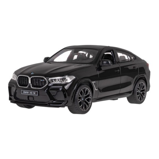 RASTAR RC Auto BMW X6 M 1:14 na diaľkové ovládanie + LED svetlá, čierne