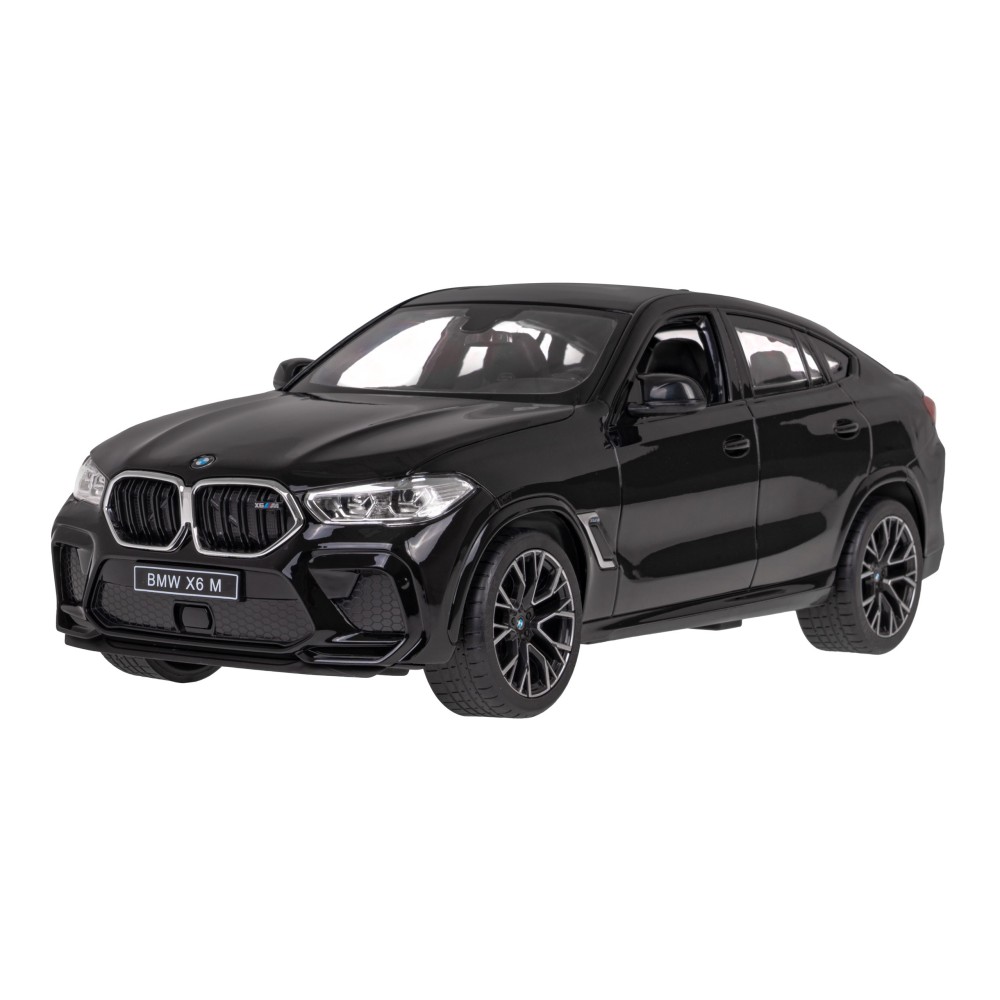 RASTAR RC Auto BMW X6 M 1:14 na diaľkové ovládanie + LED svetlá, čierne