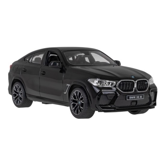 RASTAR RC Auto BMW X6 M 1:14 na diaľkové ovládanie + LED svetlá, čierne