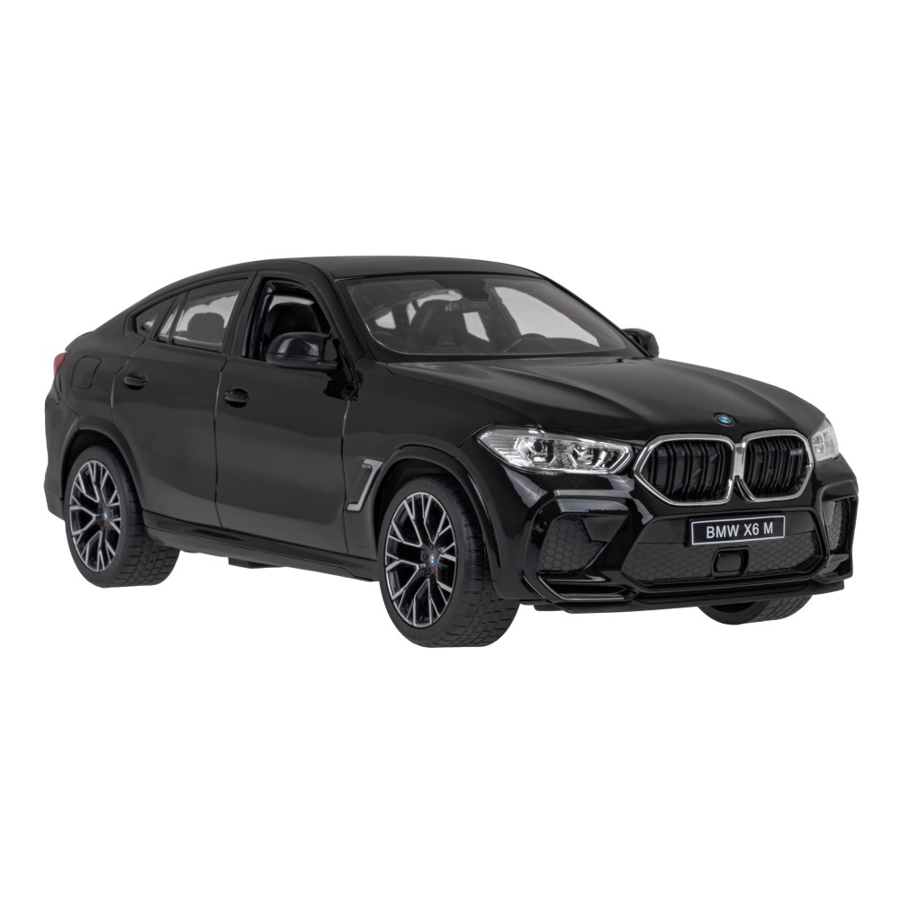 RASTAR RC Auto BMW X6 M 1:14 na diaľkové ovládanie + LED svetlá, čierne