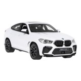 RASTAR RC Auto BMW X6 M 1:14 na diaľkové ovládanie + LED svetlá, biele