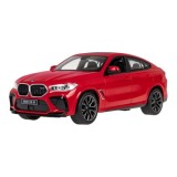 RASTAR RC Auto BMW X6 M 1:14 na diaľkové ovládanie + LED svetlá, červené