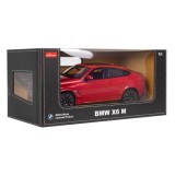 RASTAR RC Auto BMW X6 M 1:14 na diaľkové ovládanie + LED svetlá, červené
