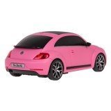 RASTAR RC Auto Volksawagen Beetle 1:24 na diaľkové ovládanie + Zmena farby + LED Svetlá, ružové