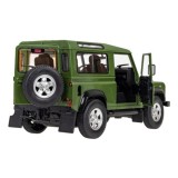 Rastar RC Auto LAND ROVER Defender 1:14 na diaľkové ovládanie, zelené