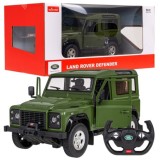 Rastar RC Auto LAND ROVER Defender 1:14 na diaľkové ovládanie, zelené