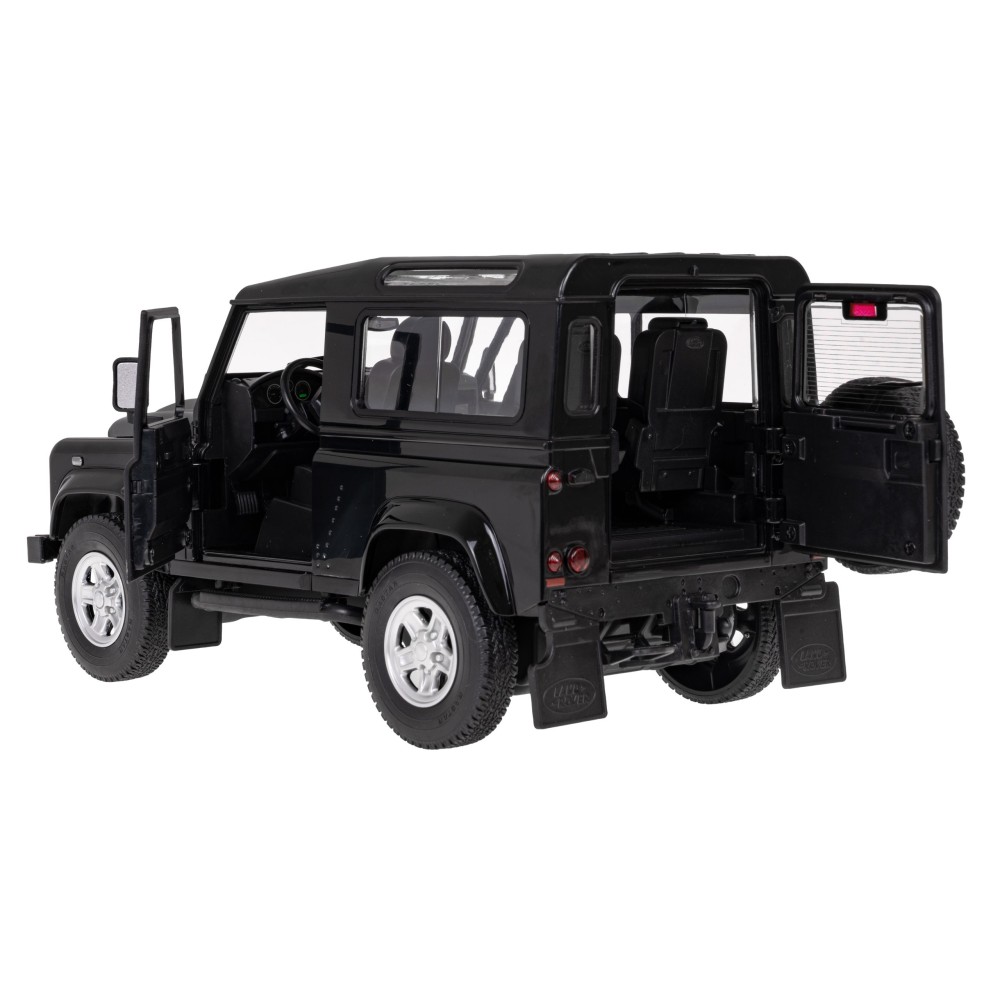 Rastar RC Auto LAND ROVER Defender 1:14 na diaľkové ovládanie, čierne