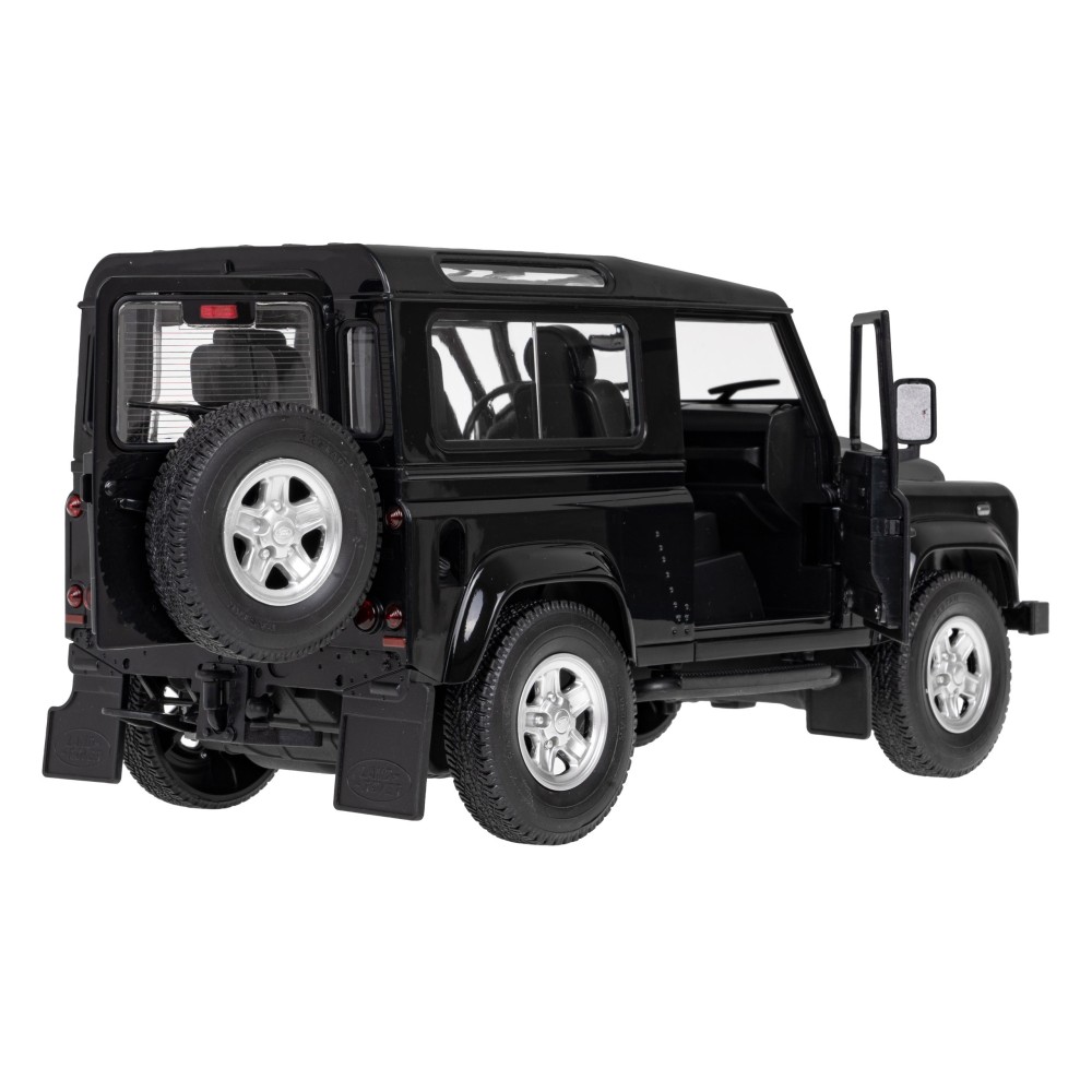 Rastar RC Auto LAND ROVER Defender 1:14 na diaľkové ovládanie, čierne