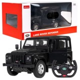 Rastar RC Auto LAND ROVER Defender 1:14 na diaľkové ovládanie, čierne
