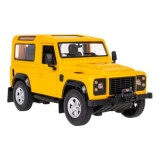 Rastar RC Auto LAND ROVER Defender 1:14 na diaľkové ovládanie, žlté