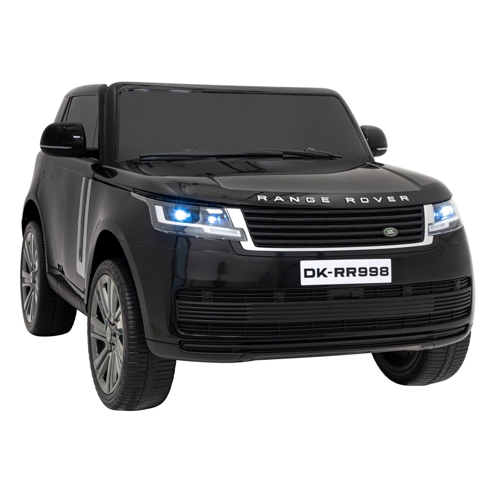 JOKO Elektrické autíčko Range Rover SUV Lift 4x4, penové kolesá, kožené sedadlo, čierne