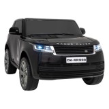 JOKO Elektrické autíčko Range Rover SUV Lift 4x4, penové kolesá, kožené sedadlo, čierne