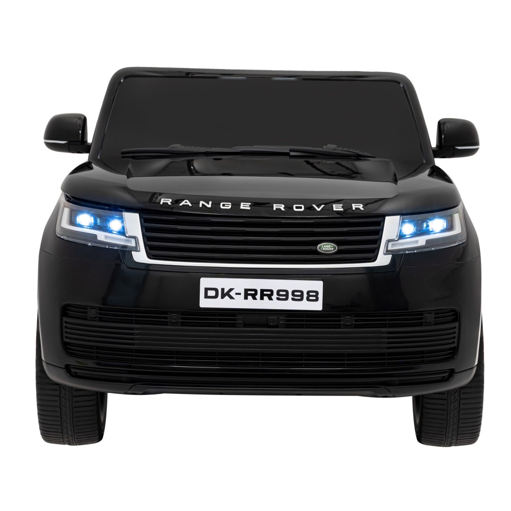JOKO Elektrické autíčko Range Rover SUV Lift 4x4, penové kolesá, kožené sedadlo, čierne
