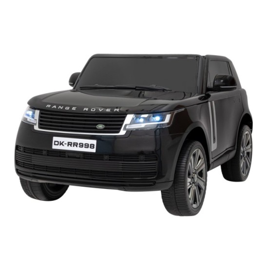 JOKO Elektrické autíčko Range Rover SUV Lift 4x4, penové kolesá, kožené sedadlo, čierne