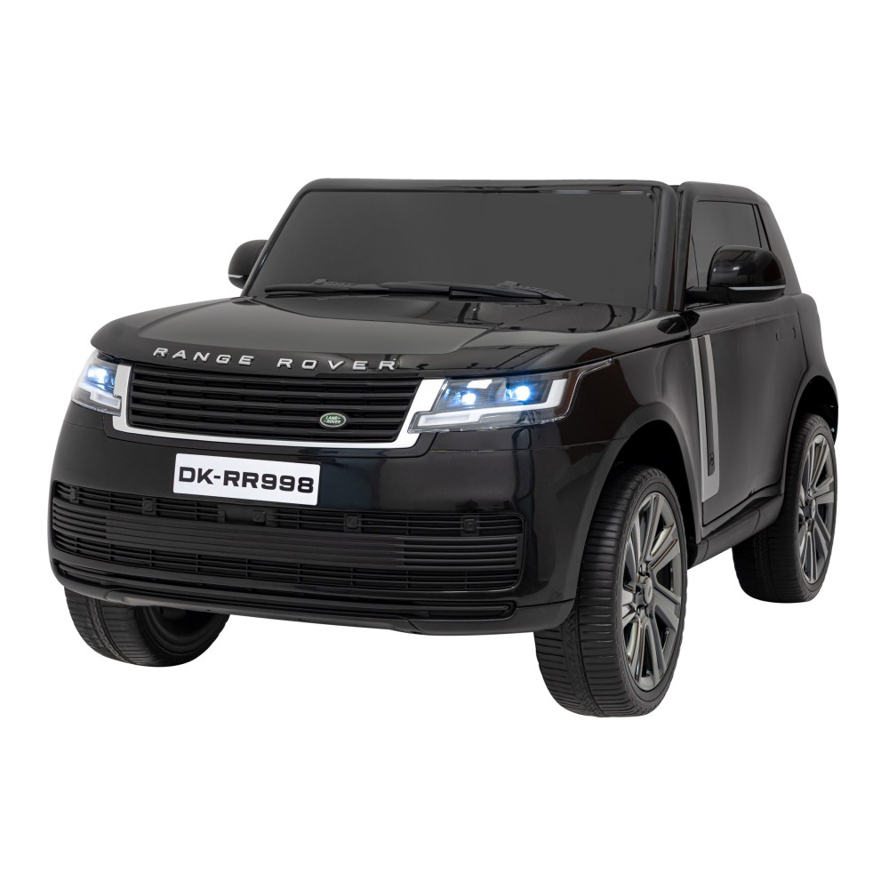 JOKO Elektrické autíčko Range Rover SUV Lift 4x4, penové kolesá, kožené sedadlo, čierne