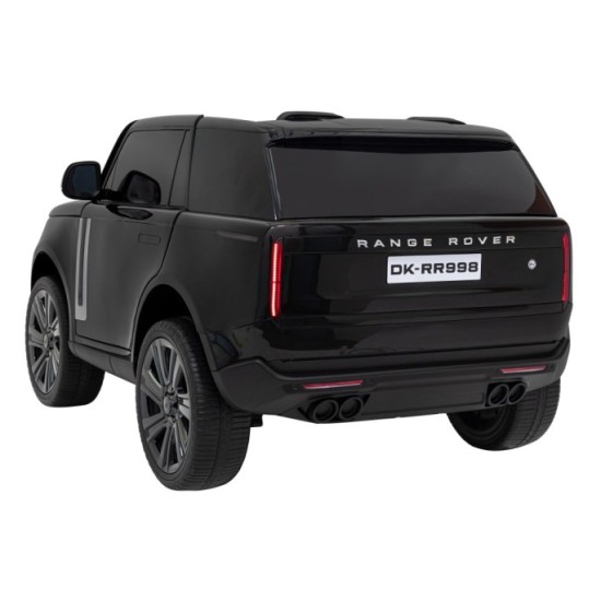 JOKO Elektrické autíčko Range Rover SUV Lift 4x4, penové kolesá, kožené sedadlo, čierne