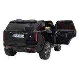 JOKO Elektrické autíčko Range Rover SUV Lift 4x4, penové kolesá, kožené sedadlo, čierne