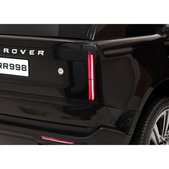JOKO Elektrické autíčko Range Rover SUV Lift 4x4, penové kolesá, kožené sedadlo, čierne