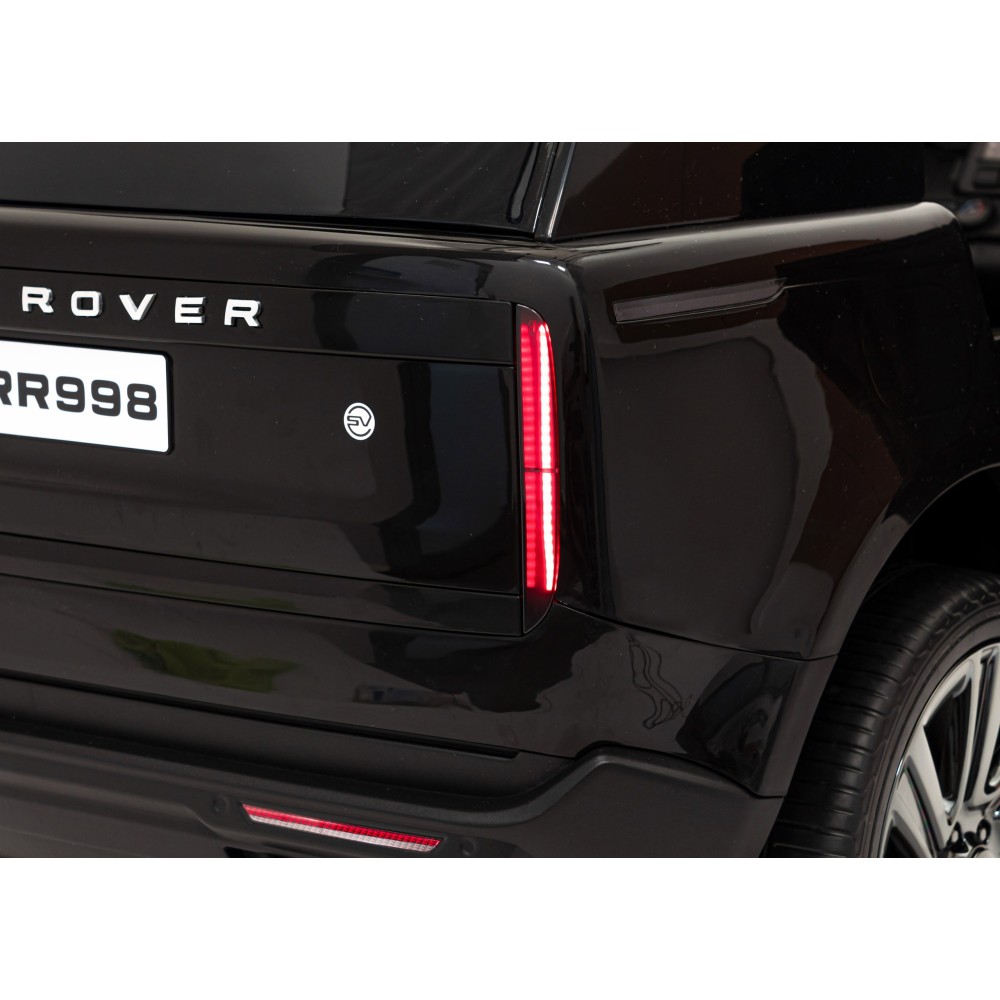 JOKO Elektrické autíčko Range Rover SUV Lift 4x4, penové kolesá, kožené sedadlo, čierne